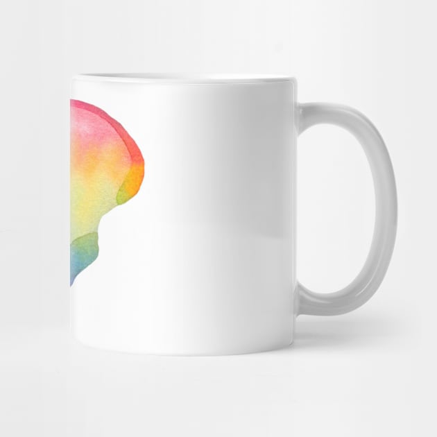 Rainbow Watercolor Pelvis (white) by ayemfid